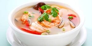 Photo de la Recette: Soupe Tonkinoise aux Crevettes