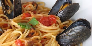 Photo de la Recette: Spaghetti aux Moules Facile