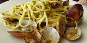 Photo de la Recette: Spaghetti aux Palourdes