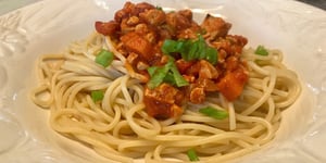 Spaghetti Végétarien au Tofu