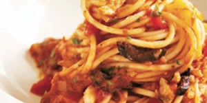 Photo de la Recette: Spaghettis Sauce au Thon