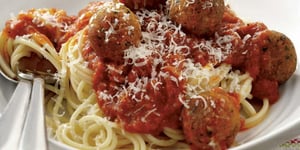 Photo de la Recette: Spaghettis aux Boulettes de Tofu