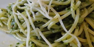 Photo de la Recette: Spaghettis aux Courgettes, Sauce Persil
