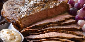 Photo de la Recette: Steak Grillé à la Sauce Teriyaki et au Bacon