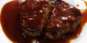 Photo de la Recette: Steak Sauce au Vin Rouge et Vinaigre Balsamique