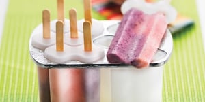 Photo de la Recette: SUCETTES GLACÉES AUX PETITS FRUITS ET À L’ÉRABLE DE SIROPCOOL