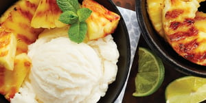 Photo de la Recette: Sundaes à L’ananas Grillé