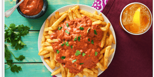 Photo de la Recette: Superfries au Cari avec Tikka Masala