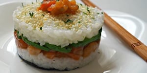 Sushi Cake Saumon/Avocat