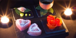 Photo de la Recette: SUSHI SPÉCIAL SAINT-VALENTIN