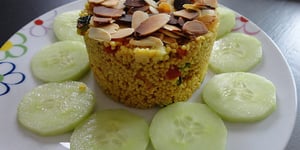 Photo de la Recette: Taboulé Parfumé aux Épices et Amandes Grillées