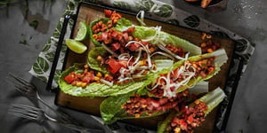 Tacos Végé de Laitue Romaine