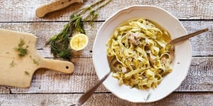 Photo de la Recette: Tagliatelles au Poisson