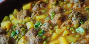 Photo de la Recette: Tajine de Kefta aux Légumes