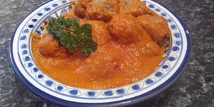 Photo de la Recette: Tajine De Keftas Sauce Tomate