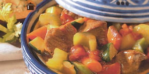 Photo de la Recette: Tajine de Veau de Grain du Québec aux Légumes