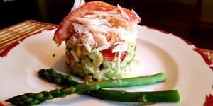 Tartare D'avocats aux Crabes des Neige