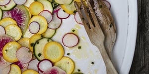Photo de la Recette: Tartare de Courgettes et de Radis