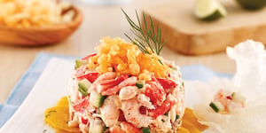 Photo de la Recette: Tartare de Crabe et Crevettes Nordiques