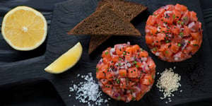 Tartare de Saumon à L'asiatique