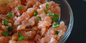 Photo de la Recette: Tartare de Saumon Classique