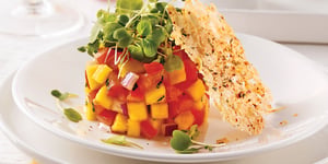 Photo de la Recette: Tartare de Tomates et Mangue