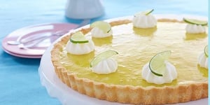 Photo de la Recette: Tarte à la Lime Ensoleillée