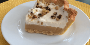 Photo de la Recette: TARTE AU CARAMEL SUCRÉE SALÉE