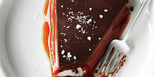 Tarte au Chocolat au Caramel et à la Fleur de Sel