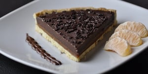 Photo de la Recette: Tarte au Chocolat et Caramel au Beurre Salé