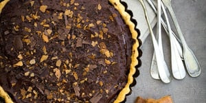 Tarte au Chocolat et Gavottes