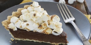 TARTE AU CHOCOLAT ET GUIMAUVE TENDERFLAKE