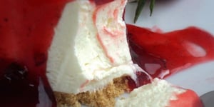 Photo de la Recette: Tarte au Fromage " Fraise-O"