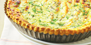 Tarte au Riz au Lait et au Saumon
