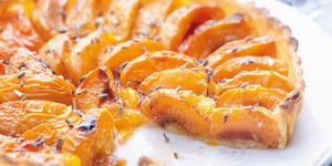 Photo de la Recette: Tarte aux Abricots et à la Lavande