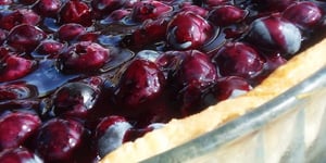 Photo de la Recette: Tarte aux Bleuets Frais