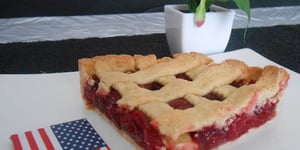 Photo de la Recette: Tarte aux Cerises Américaine