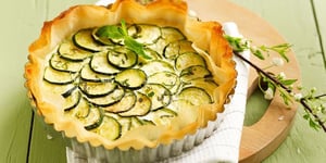 Photo de la Recette: Tarte aux Courgettes