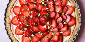 Tarte aux Fraises sans Cuisson