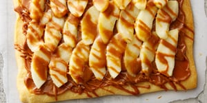 Tarte aux Pommes et au Caramel Facile