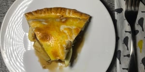 Photo de la Recette: Tarte aux Pommes et Caramel à L'érable