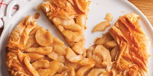 Photo de la Recette: Tarte aux Pommes et Sirop D'érable en Pâte Phyllo