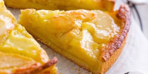 Photo de la Recette: Tarte aux Pommes Normande