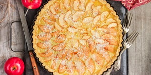 Tarte aux Pommes, Pépites de Chocolat et Cannelle