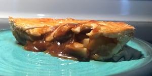 Photo de la Recette: Tarte aux Pommes, Sirop D'érable et Caramel