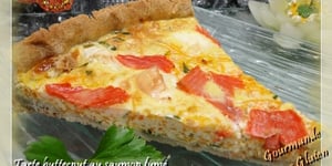 Photo de la Recette: Tarte Butternut et Châtaignes au Jambon Cru