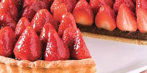 Tarte Chocolatée aux Fraises