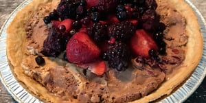 Photo de la Recette: Tarte Crème Glacée et Fruits