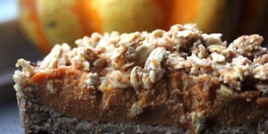 Tarte Crumble à la Citrouille