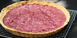 Photo de la Recette: TARTE FRAMBOISE FACON TARTE CITRON MERINGUEE